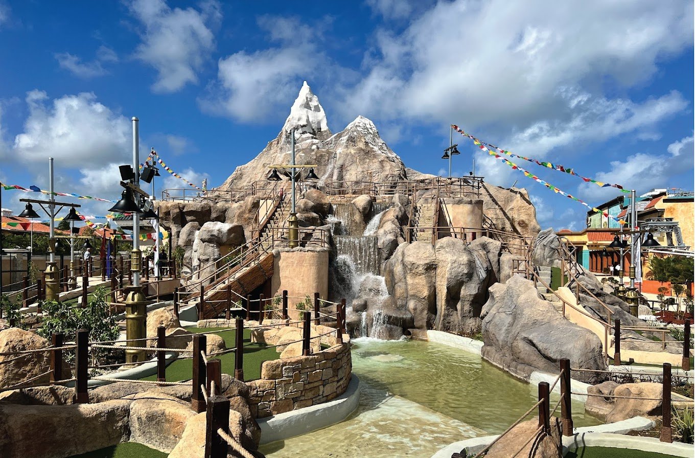 Diseño temático del parque Katmandú realizado por LINE-X Hispania